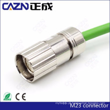 M23 623 conector de cabo servo conectado por sinal